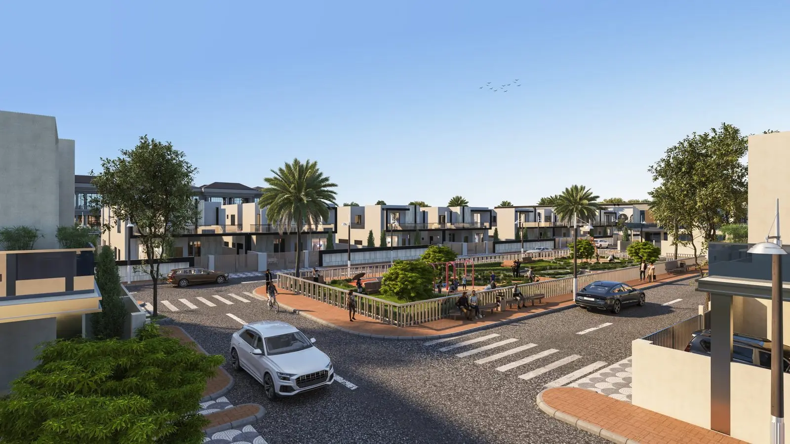 ATC Villas. Community park