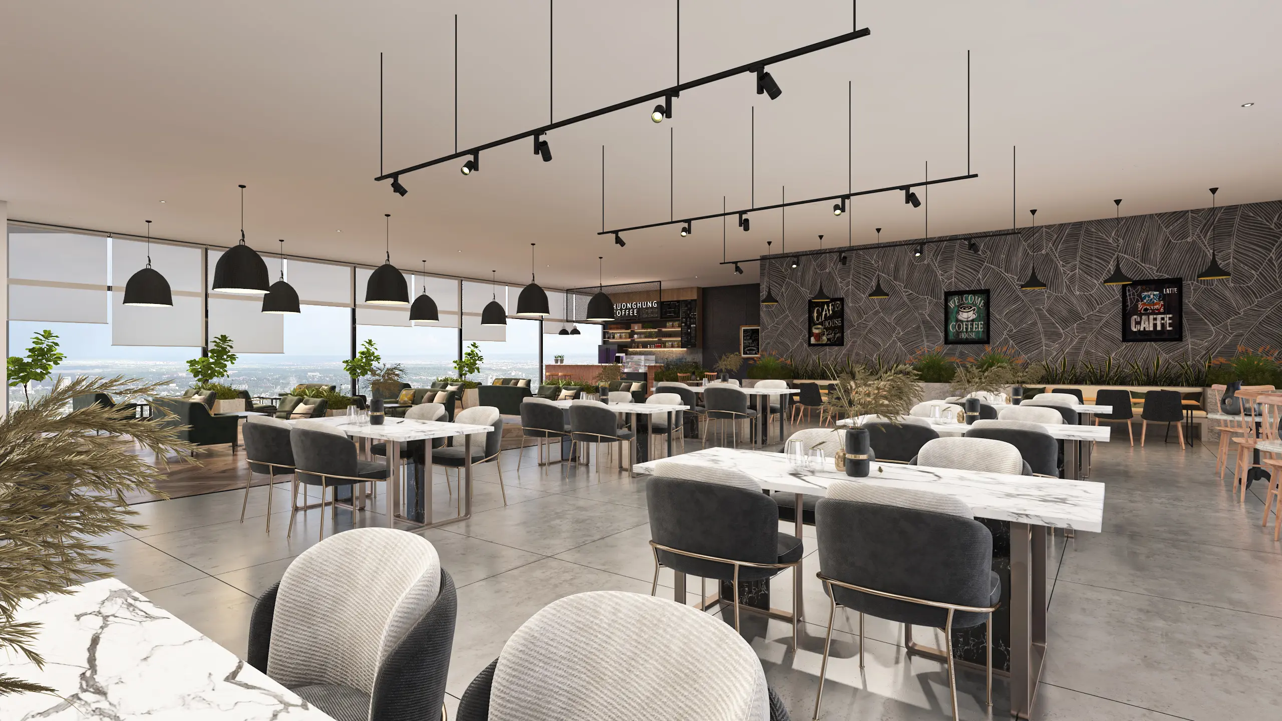 Serene Tower. Restaurant