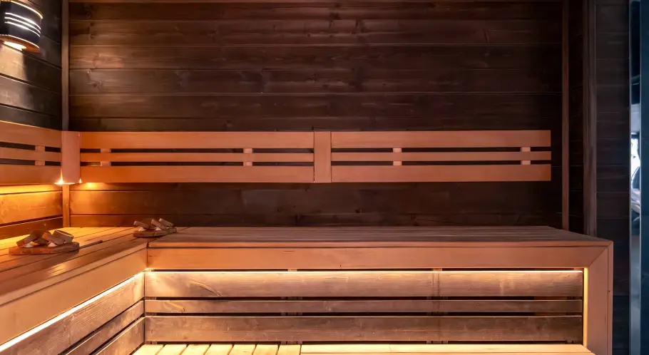 ATC Heights. Sauna and steam room